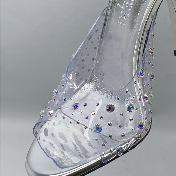 Piferi 115MM Crystal-Embellished Mules size 41 - Picture 11 of 16